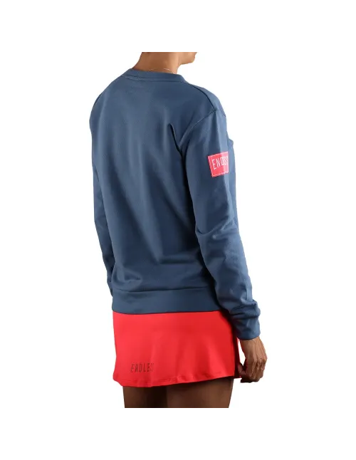 Sudadera Endless Inner 40018 Dark Blue Mujer | Ofertas de pádel